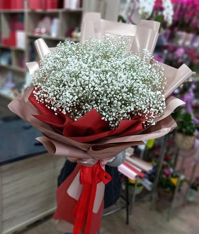 Букет цветов из: Гипсофила в Карабулаке