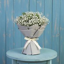 Букет цветов из:  Гипсофила в Карабулаке