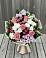 Букет цветов из: Альстромерии, Гвоздики, Розы и Хризантемы в Карабулаке
