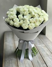 Букет 35 Белых роз в Карабулаке
