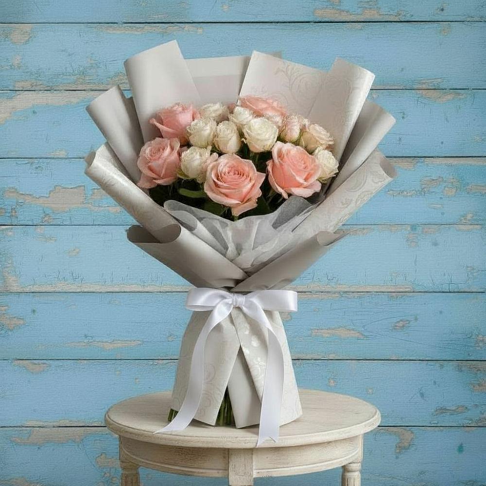 Букет цветов из: Розы в Карабулаке