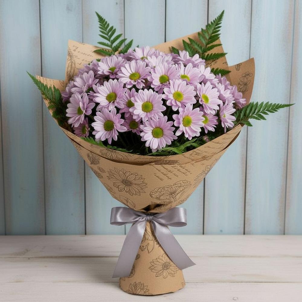 Букет цветов из: Хризантемы в Карабулаке