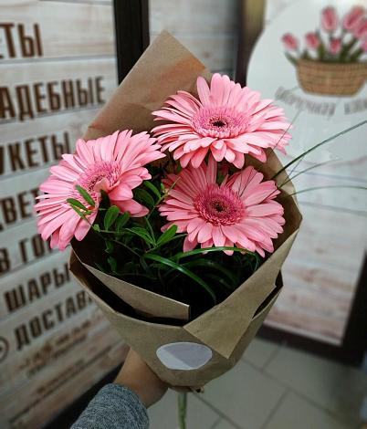 Букет цветов из: Герберы в Карабулаке