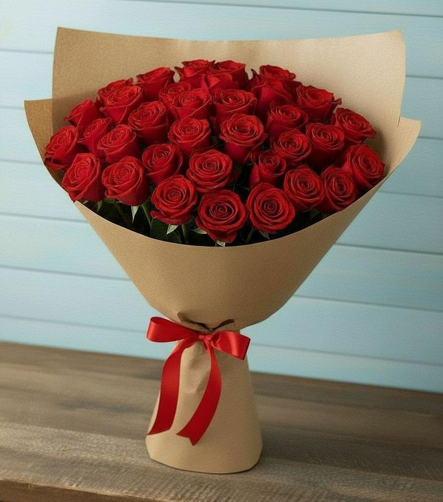 Букет Красные розы Милано в Карабулаке
