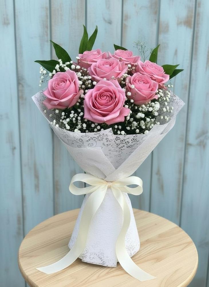 Букет цветов из: Розы в Карабулаке