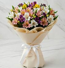 Букет цветов из:  Альстромерии в Карабулаке