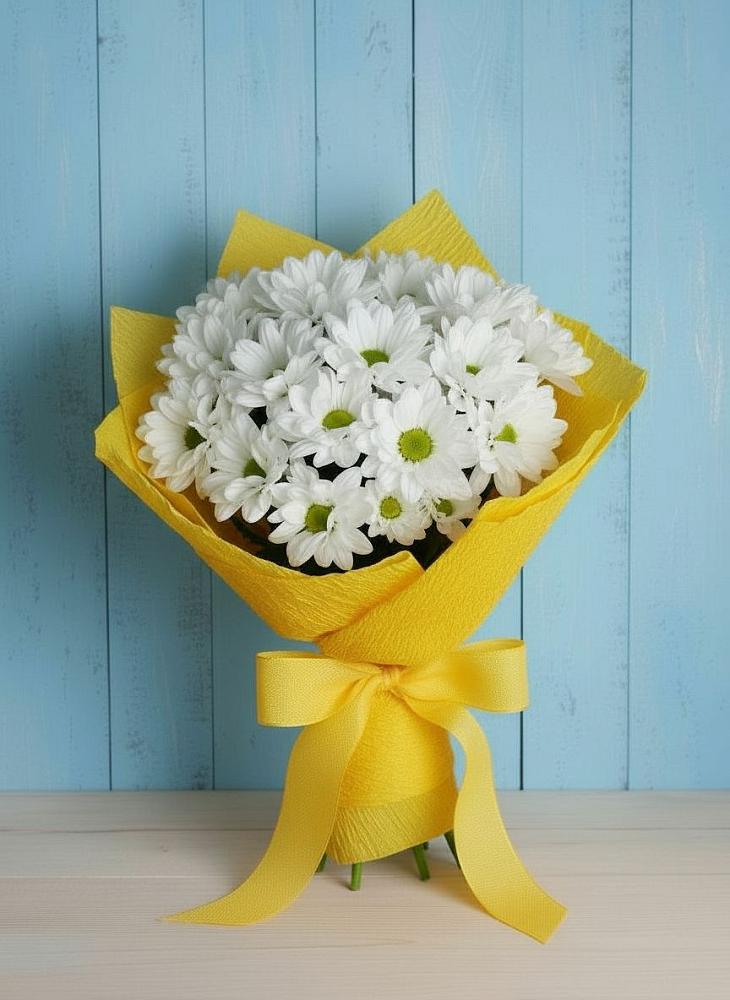 Букет цветов из: Хризантемы в Карабулаке
