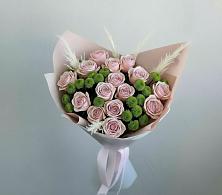 Букет цветов из:  Розы и Хризантемы в Карабулаке