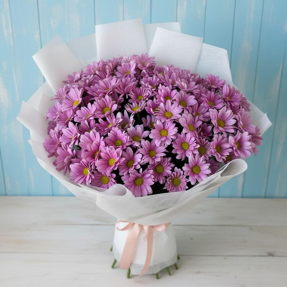 Букет цветов из: Хризантемы в Карабулаке