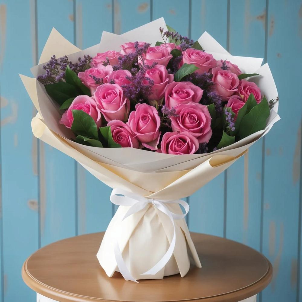 Букет цветов из: Розы в Карабулаке